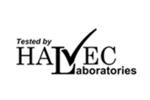 Tested by Halvec Laboratories Logo