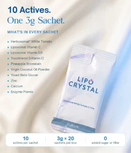 All in one skin solution sachet