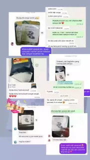 Customer order being packed and shipped
