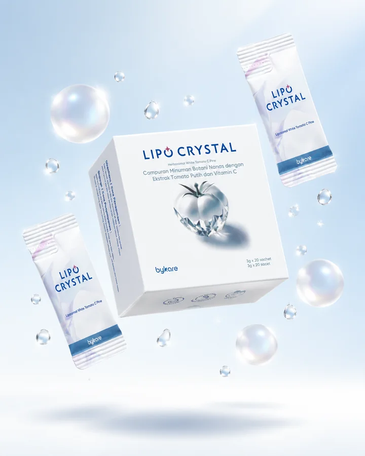 Lipo Crystal box and sachets