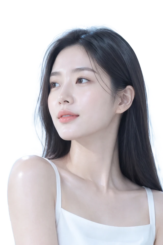 Woman with healthy glowing skin