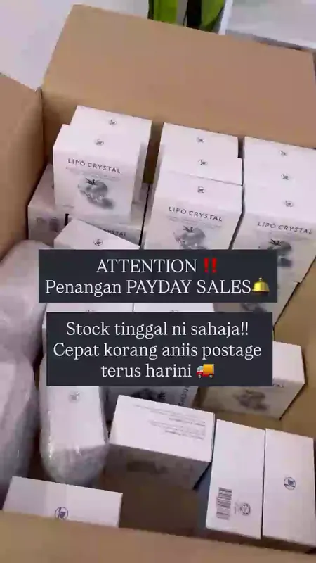 Customer order being packed and shipped