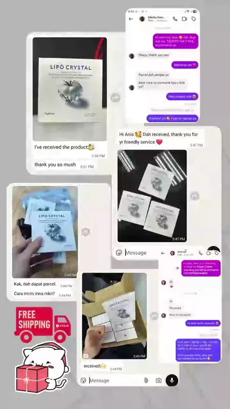 Customer order being packed and shipped